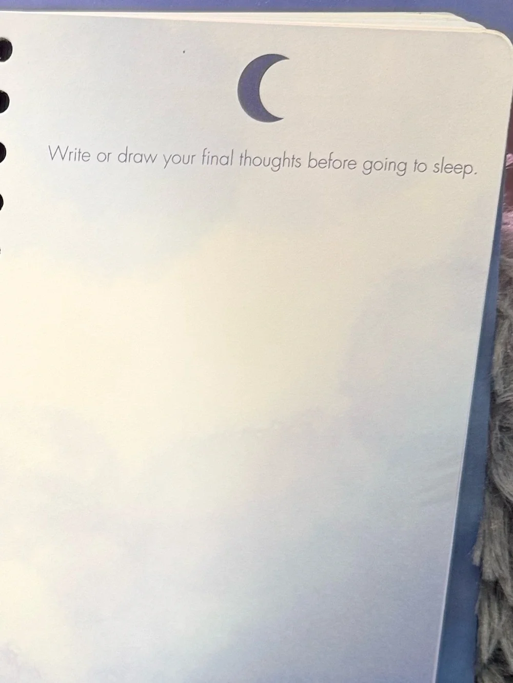 Guided Journal – Sunrise to Dusk Gradient (Yellow to Blue)
